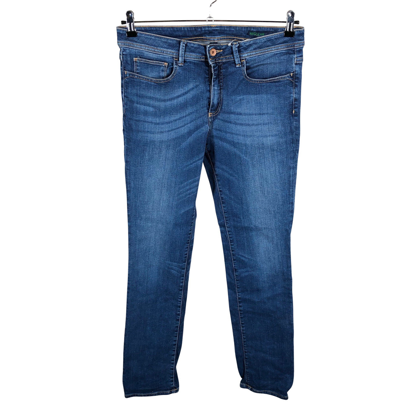 Miesten Benetton - Farkut, koko W31 - Sininen (1)