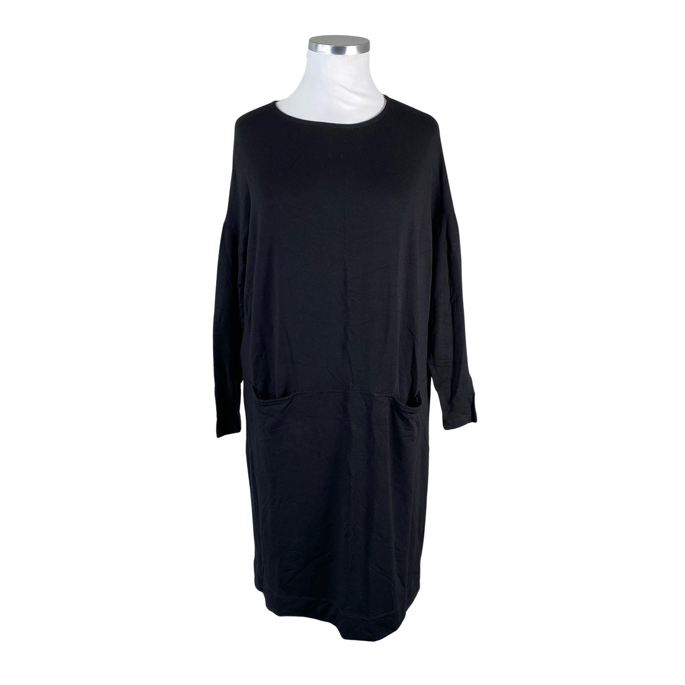 Naisten Marimekko - Trikoomekko, koko 40 - Musta (1)