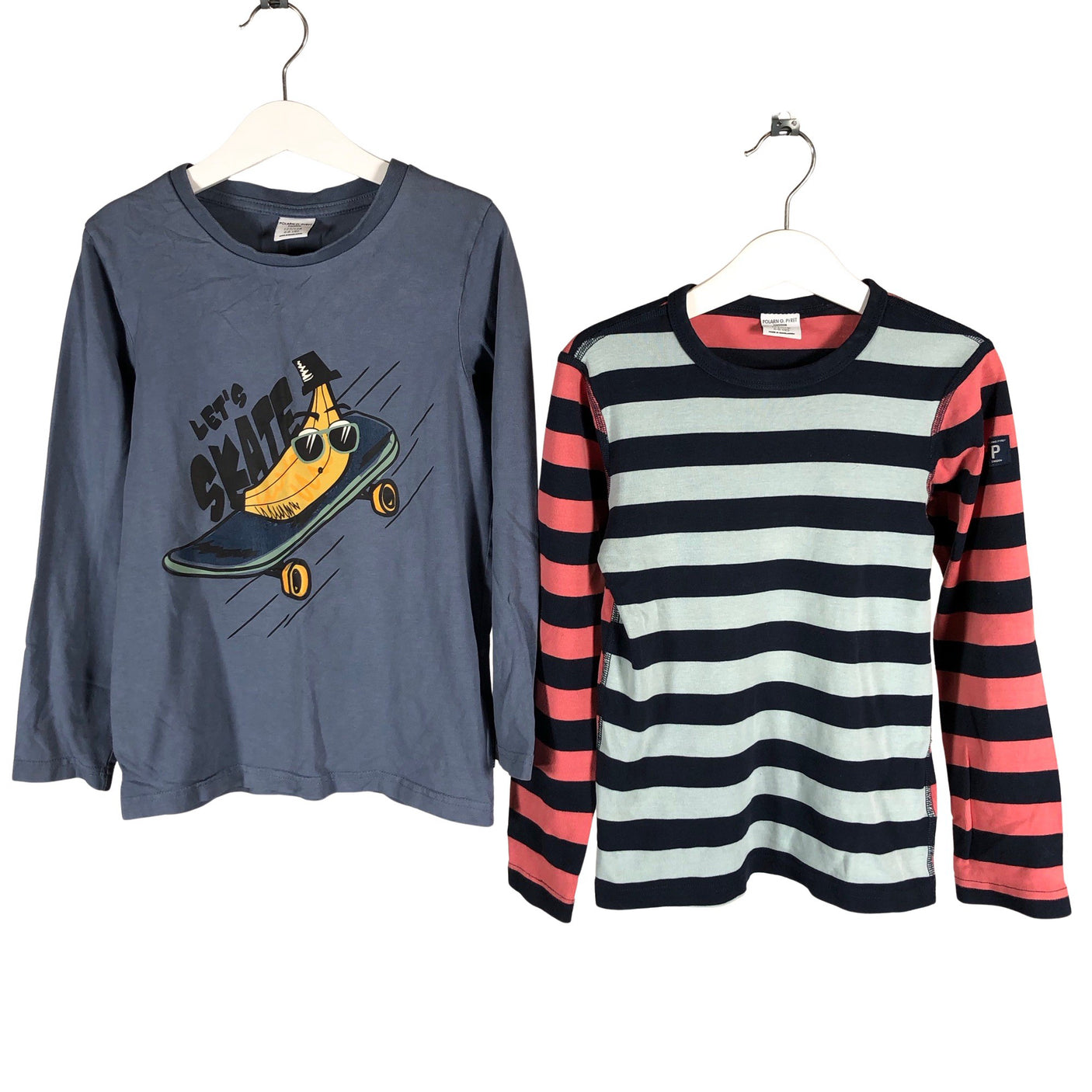 Unisex Polarn O. Pyret - Trikoopaita, koko 122 - 128 - Sininen (1)