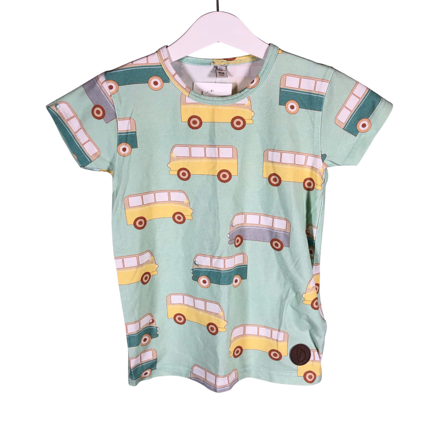 Unisex Blaa - T-paita, koko 110 - 116 - Turkoosi (1)