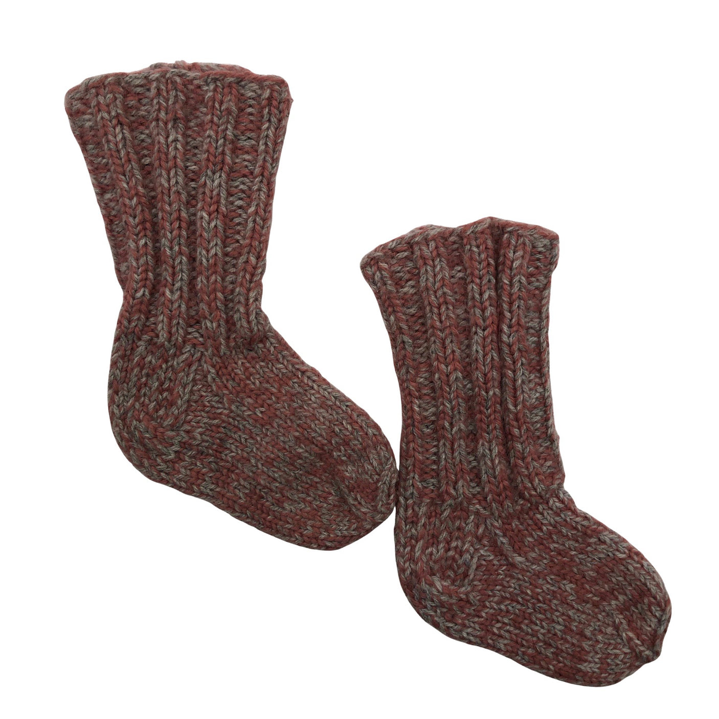 Unisex Handmade - Villasukat, koko 25 - Vaaleanpunainen (1)