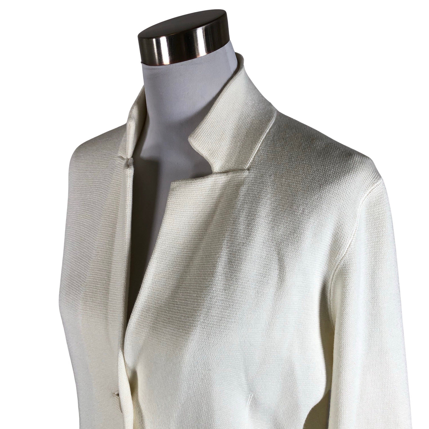 Naisten Boomerang - Neuletakki, koko 40 - Luonnonvalkoinen (3)