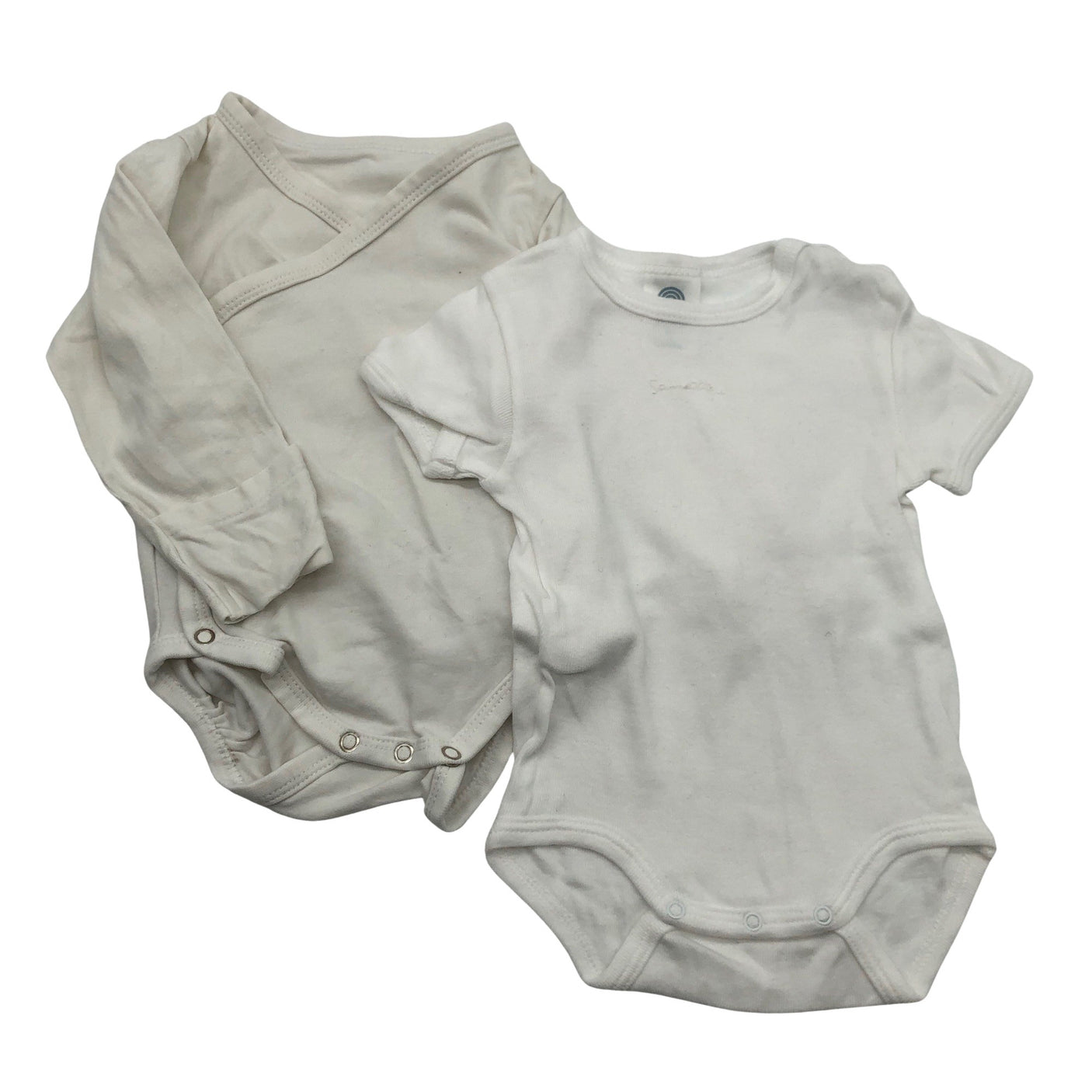 Unisex Sanetta - Body, koko 56 - 62 - Valkoinen (1)