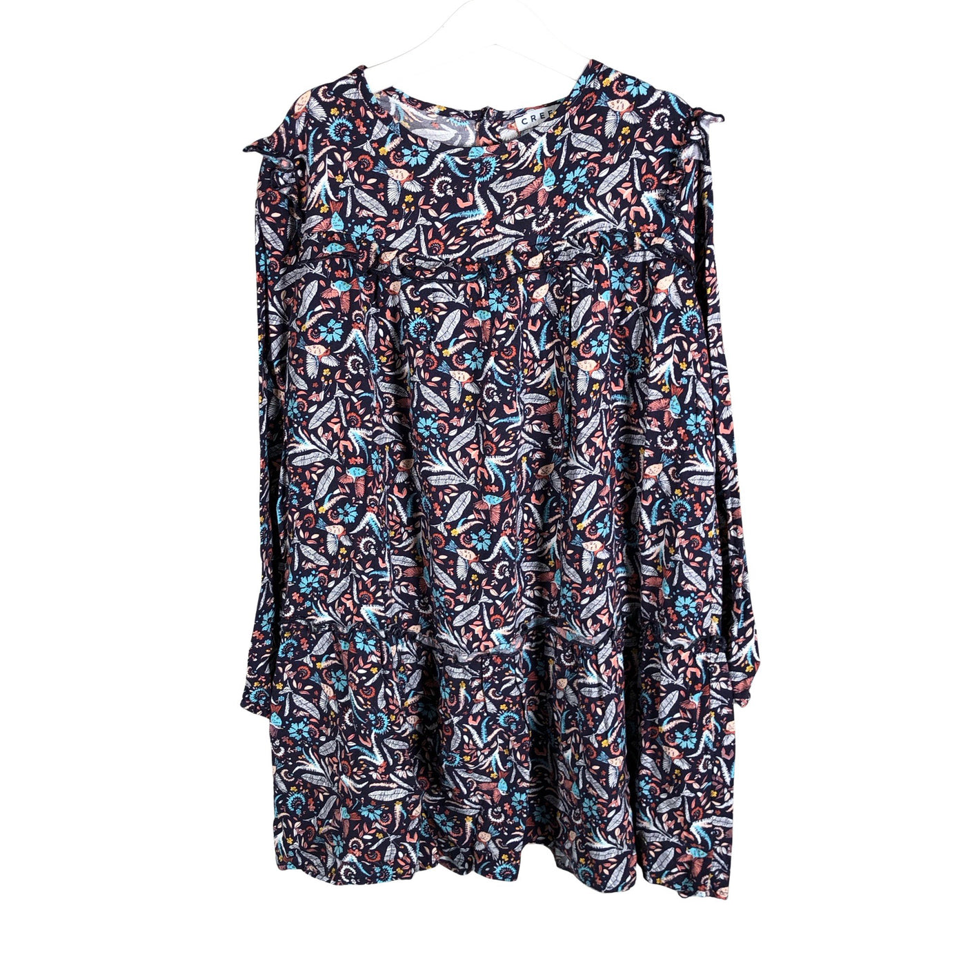 Tyttöjen Creeks - Kangasmekko, koko 134 - 140 - Sininen (1)