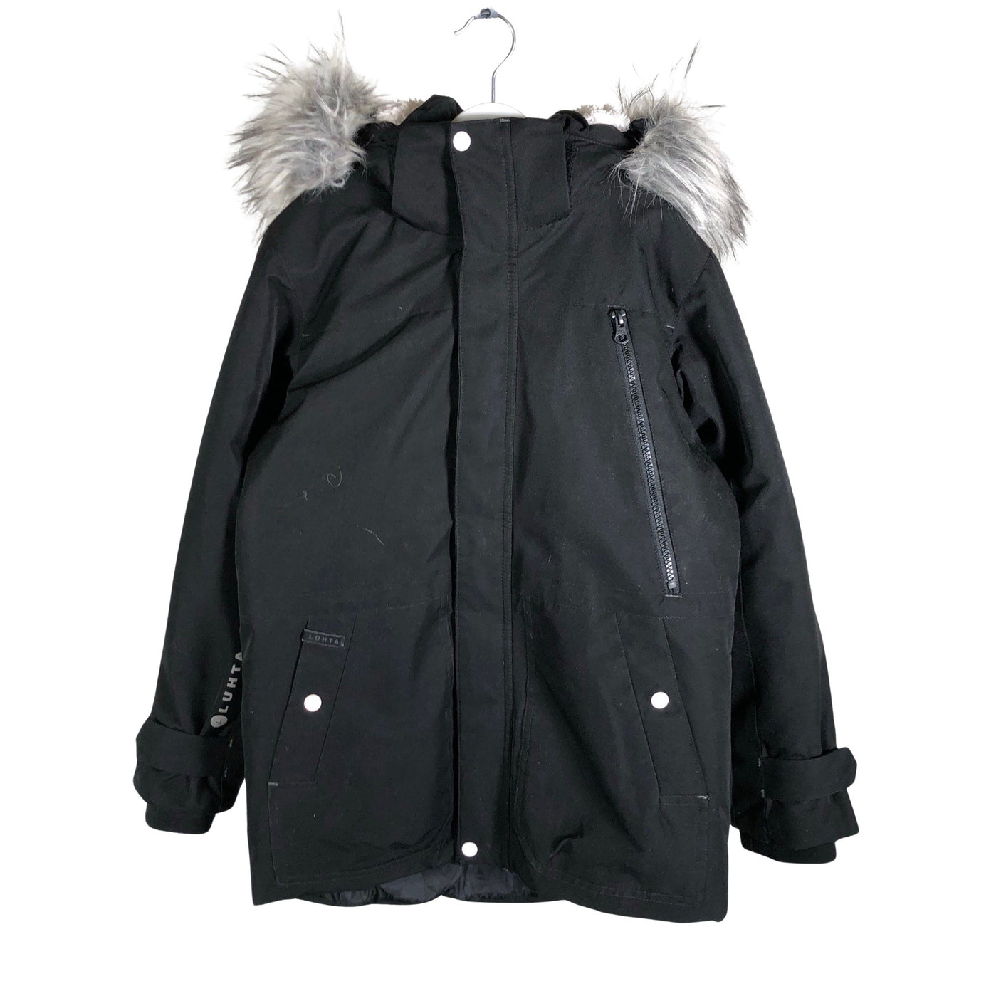 Unisex Luhta - Toppatakki, koko 140 - 146 - Musta (1)