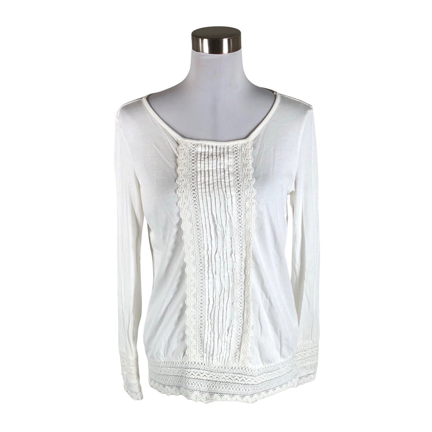 Naisten Esprit - Trikoopaita, koko 38 - Luonnonvalkoinen (1)