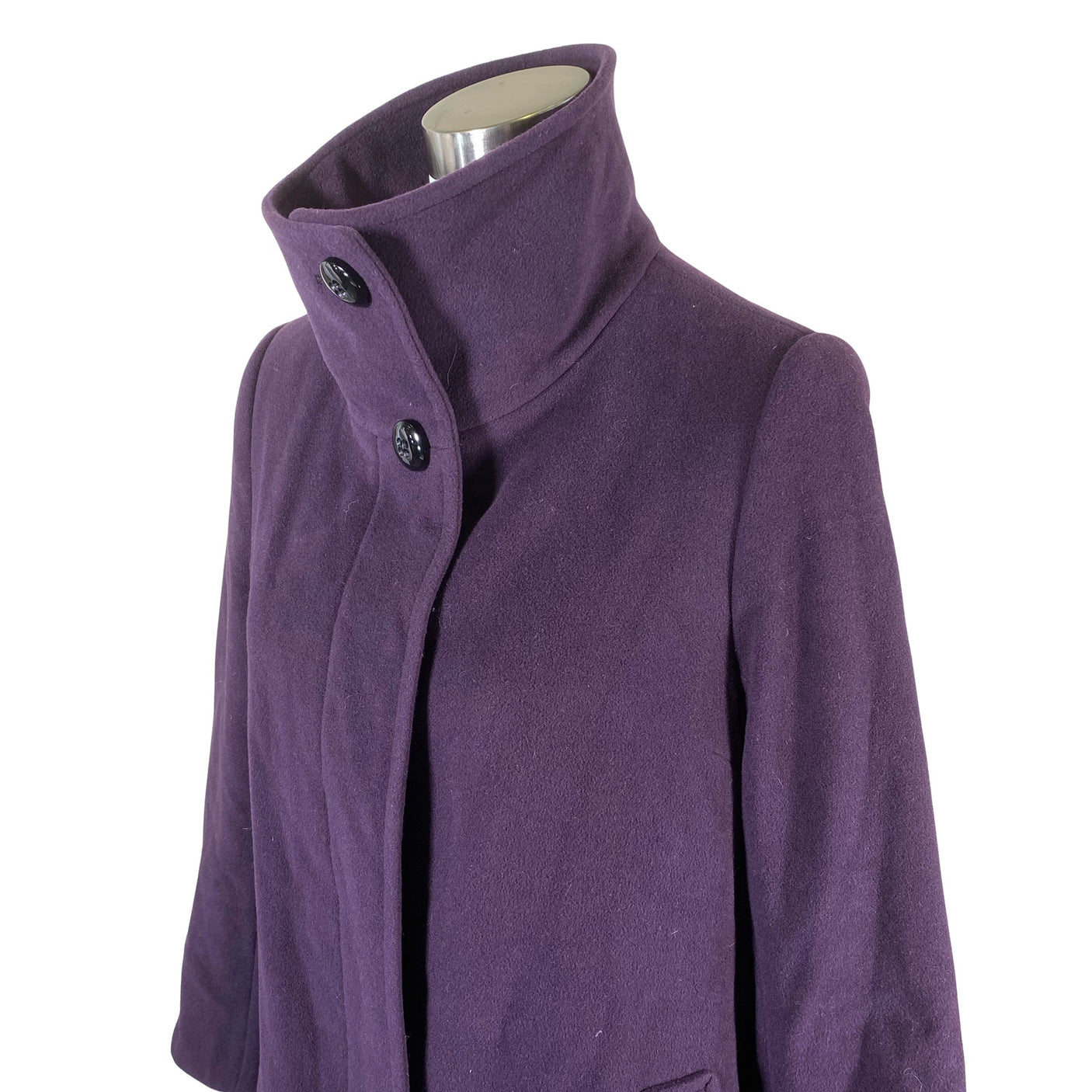 Naisten Hettemarks - Villakangastakki, koko 38 - Violetti (2)