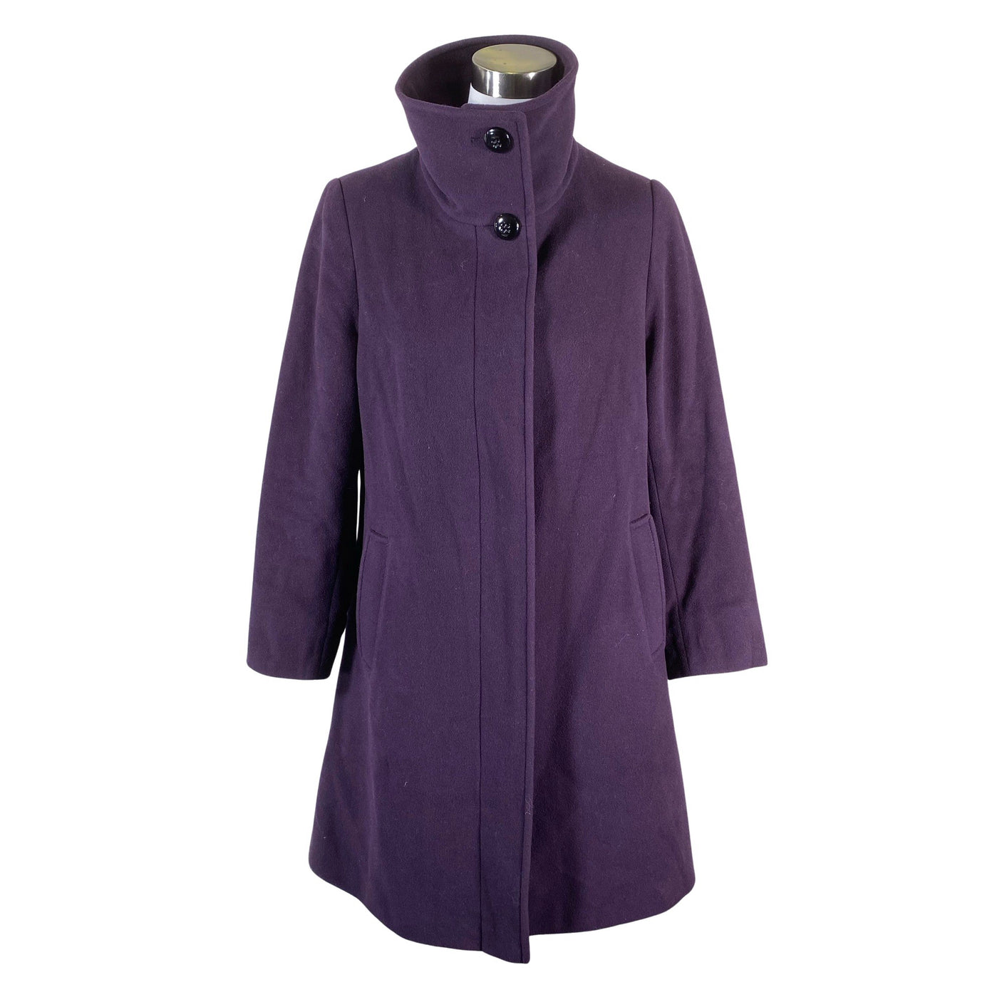 Naisten Hettemarks - Villakangastakki, koko 38 - Violetti (1)