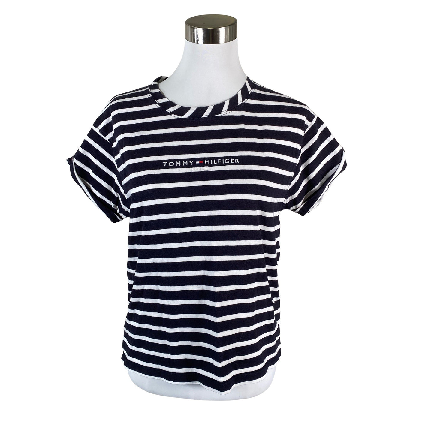 Naisten Tommy Hilfiger - T-paita, koko 38 - Sininen (1)