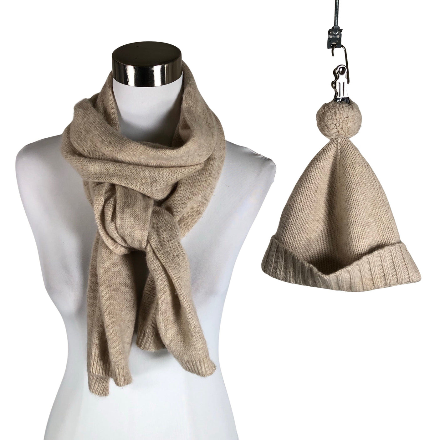 Naisten Repeat - Talvipipo, koko 56 - 58 cm - Beige (1)