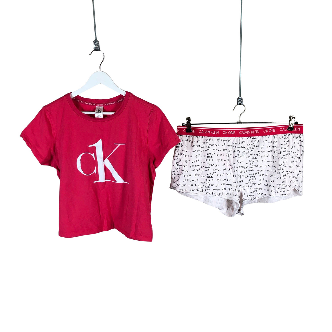 Naisten Calvin Klein - Yöasu, koko 40 - Pinkki (1)