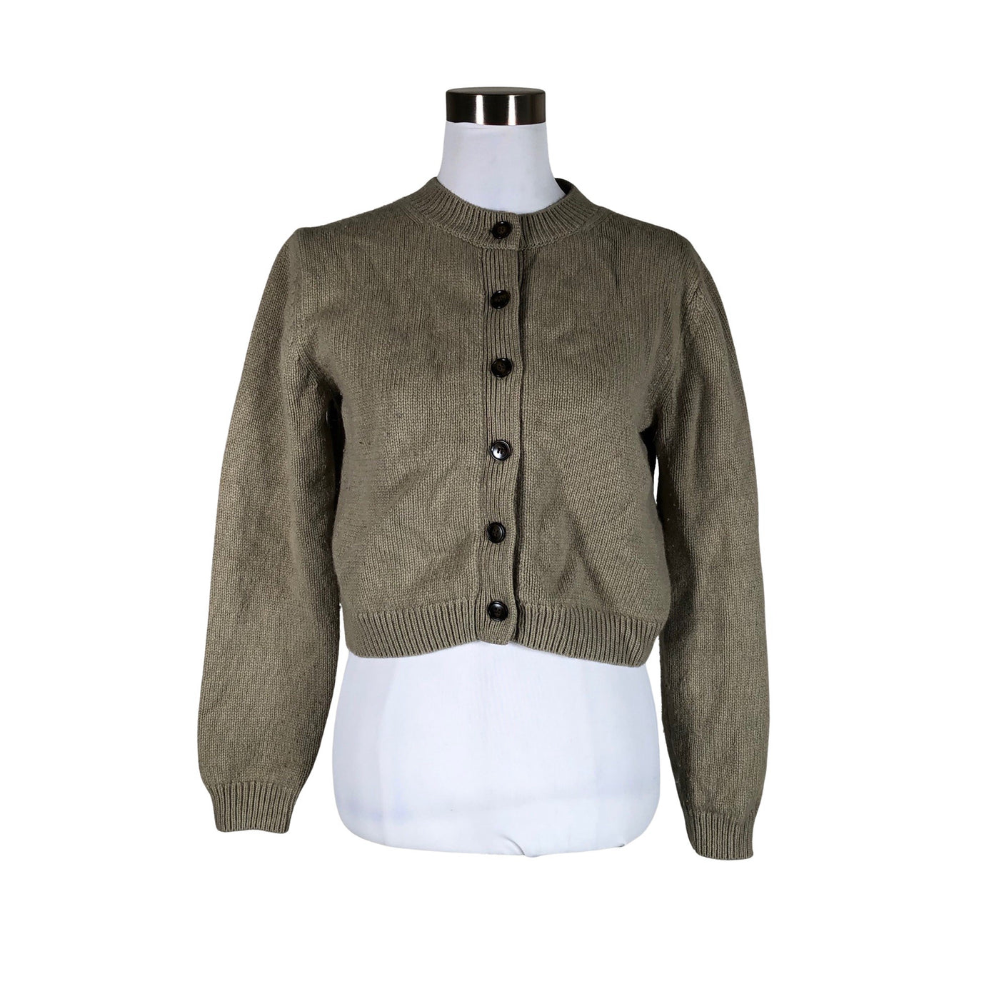 Naisten Massimo Dutti - Neuletakki, koko 38 - Beige (1)