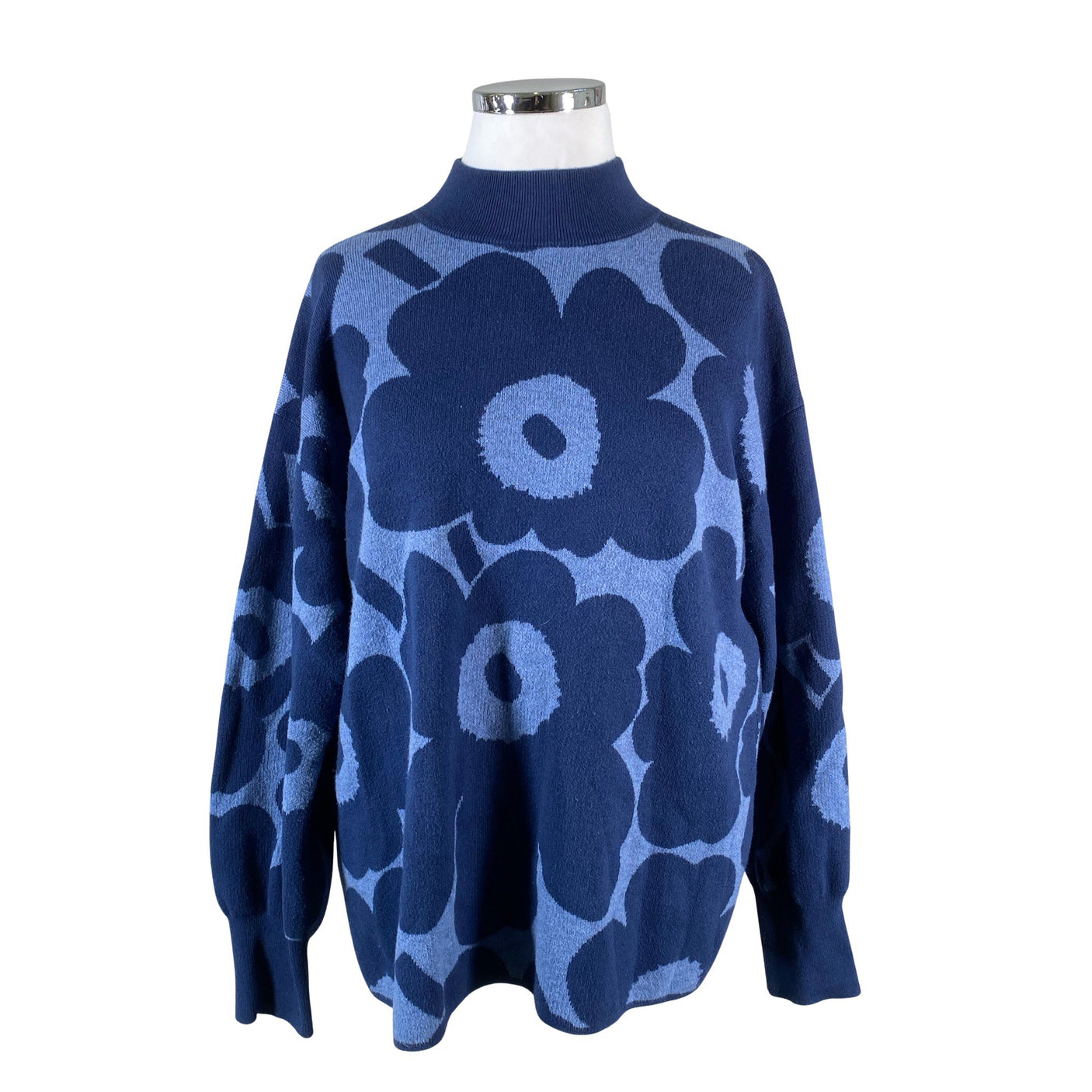 Naisten Marimekko - Neulepaita, koko 42 - Sininen (1)