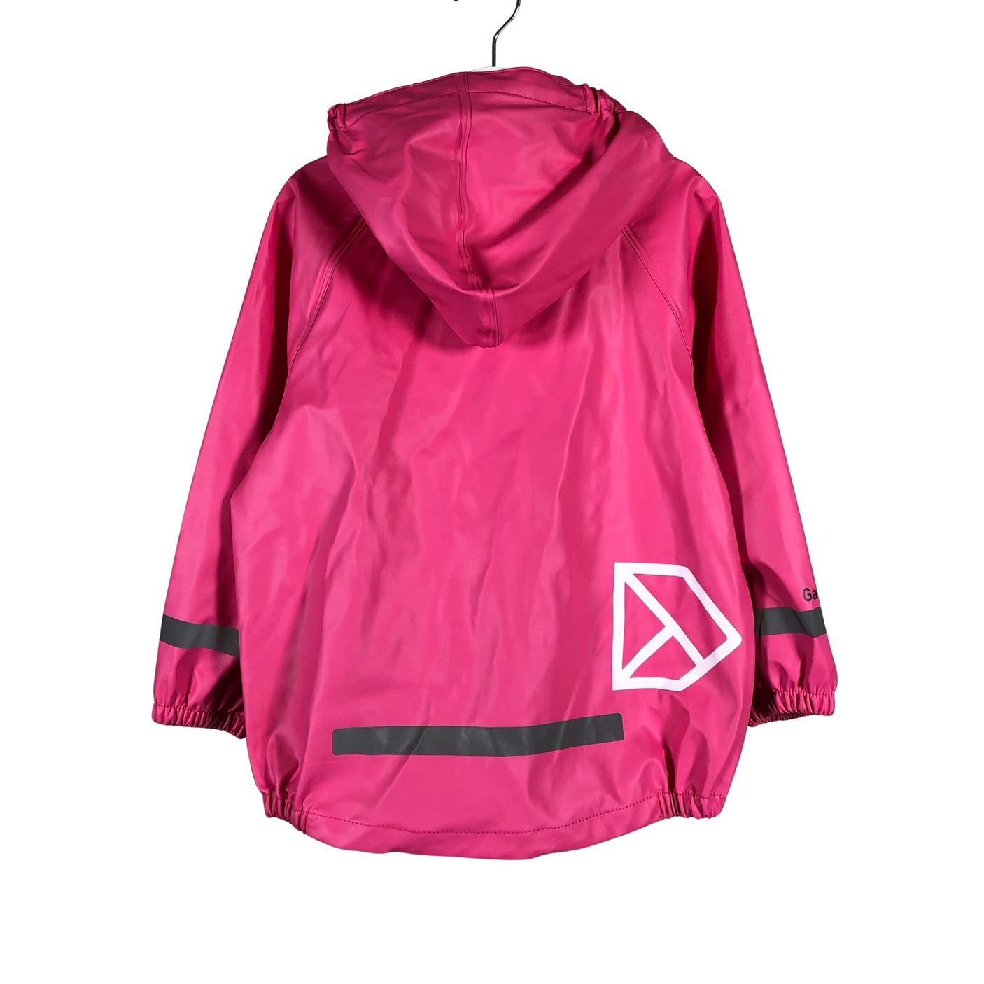 Tyttöjen Didriksons - Sadetakki, koko 104 - 110 - Pinkki (2)