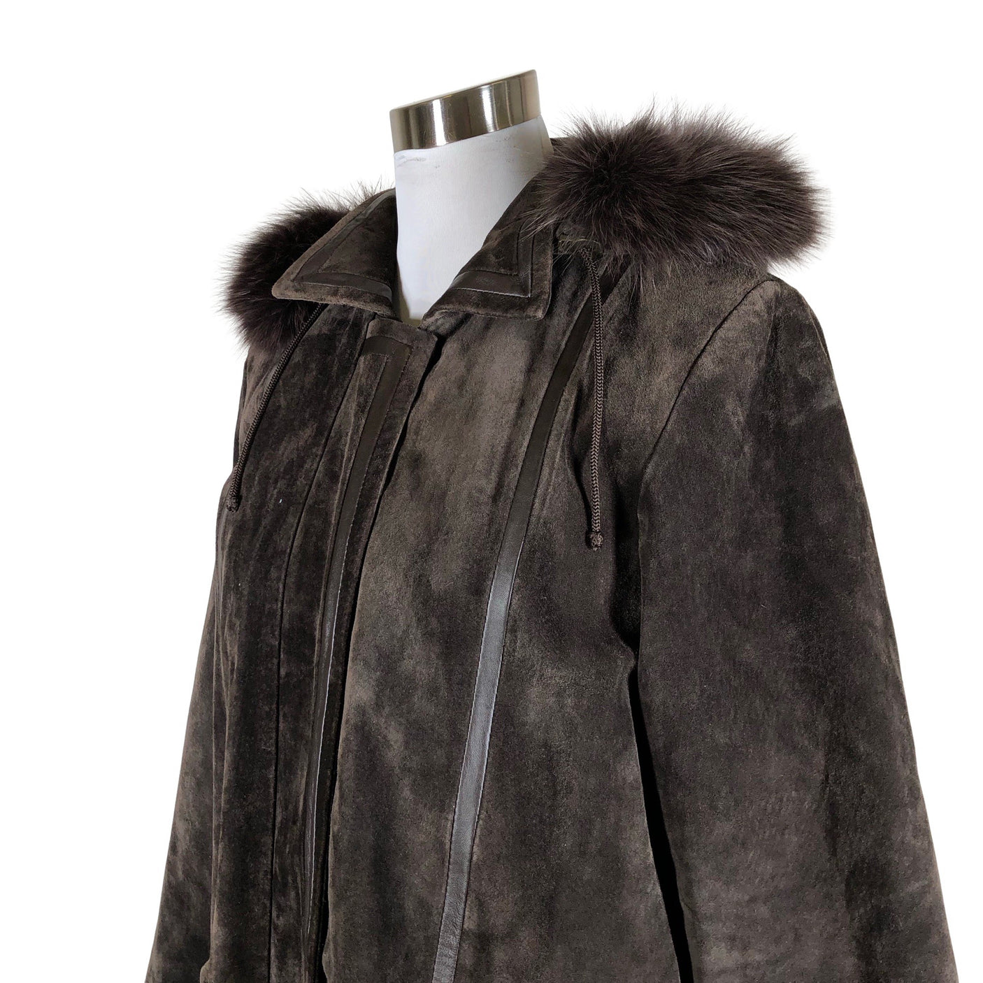 Naisten Jofama - Nahkatakki, koko 36 - Ruskea (3)