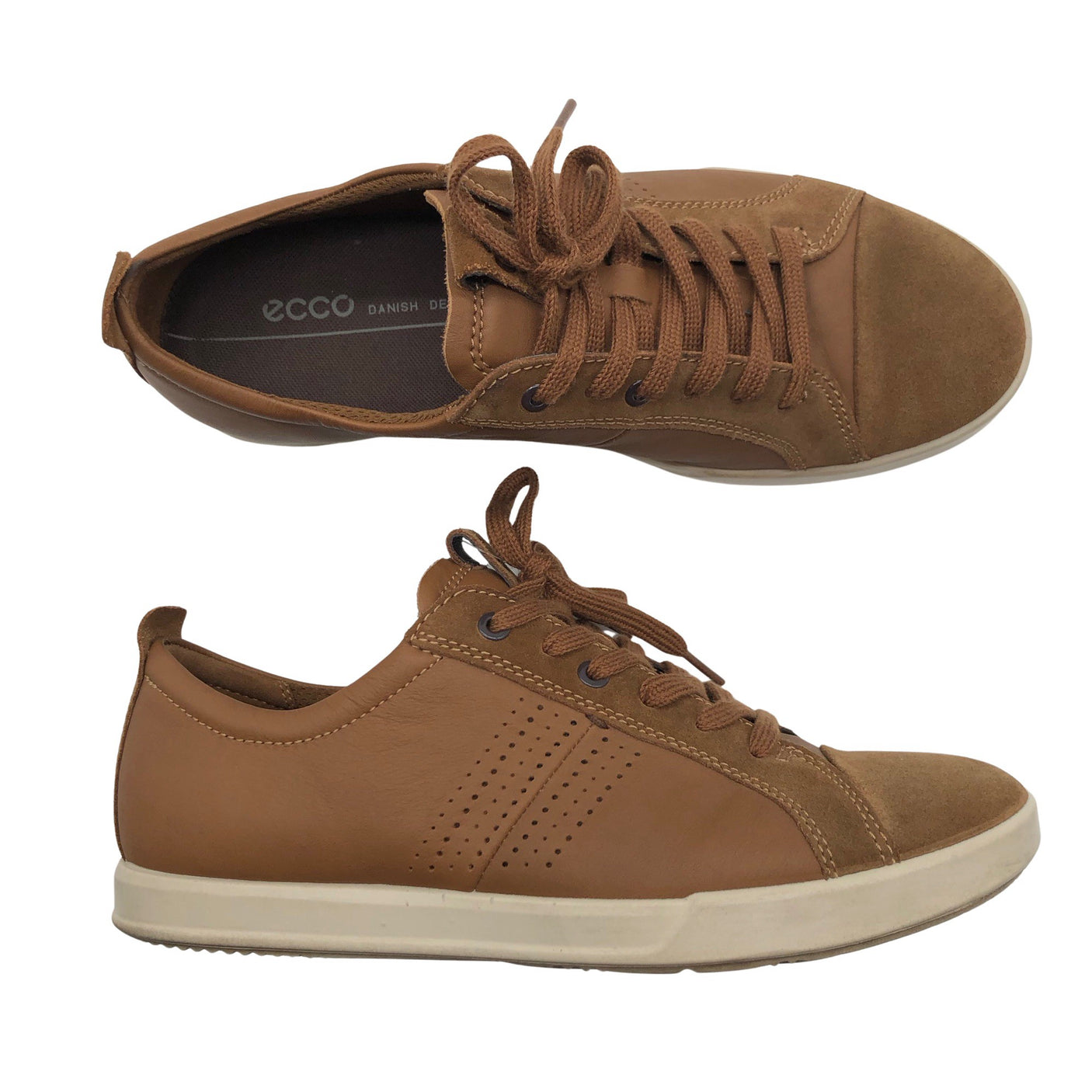 Miesten Ecco - Tennarit, koko 42 - Ruskea (1)