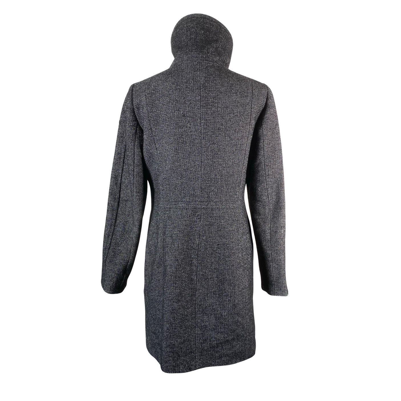 Naisten Esprit - Villakangastakki, koko 38 - Harmaa (2)