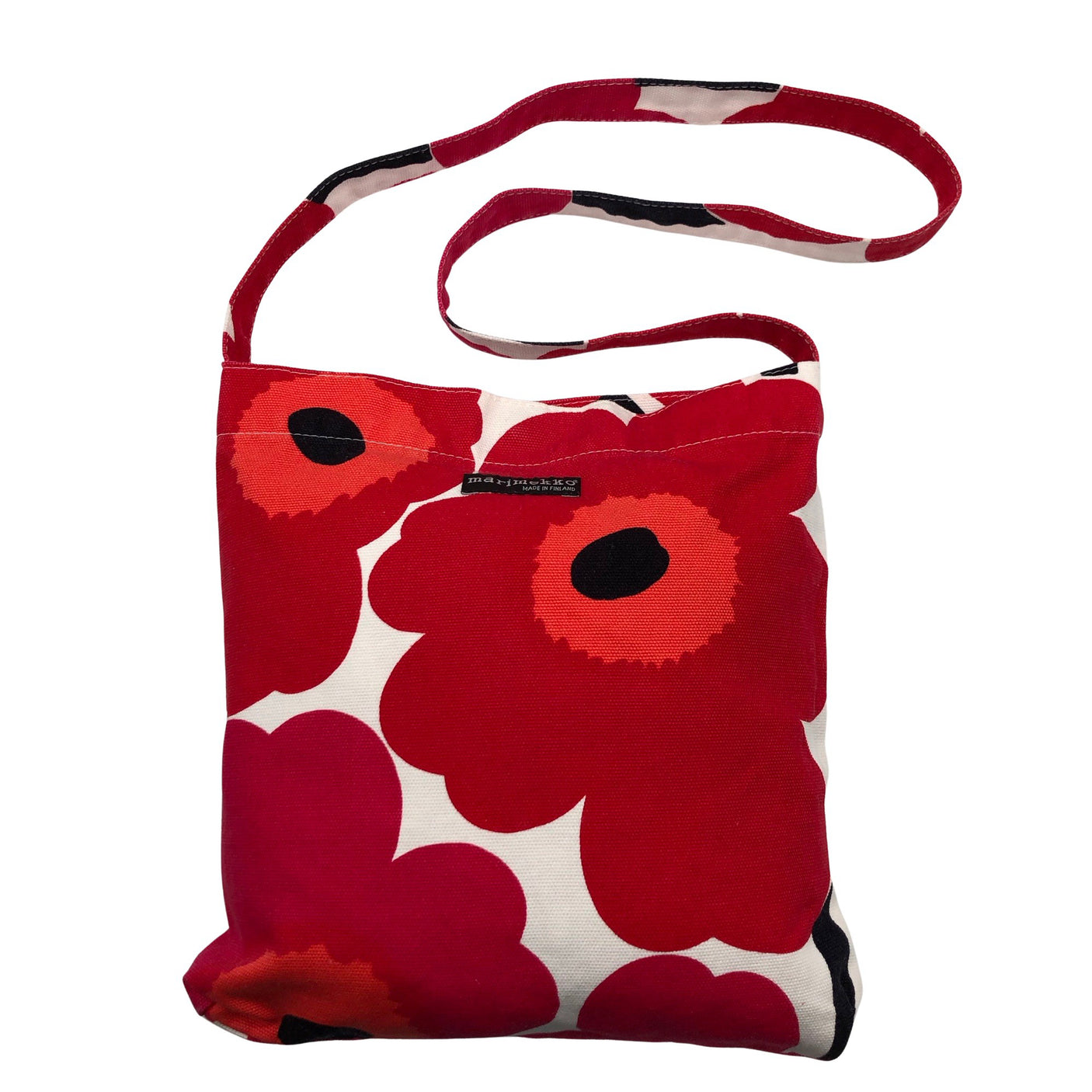 Naisten Marimekko - Olkalaukku, koko Midi - Valkoinen (1)