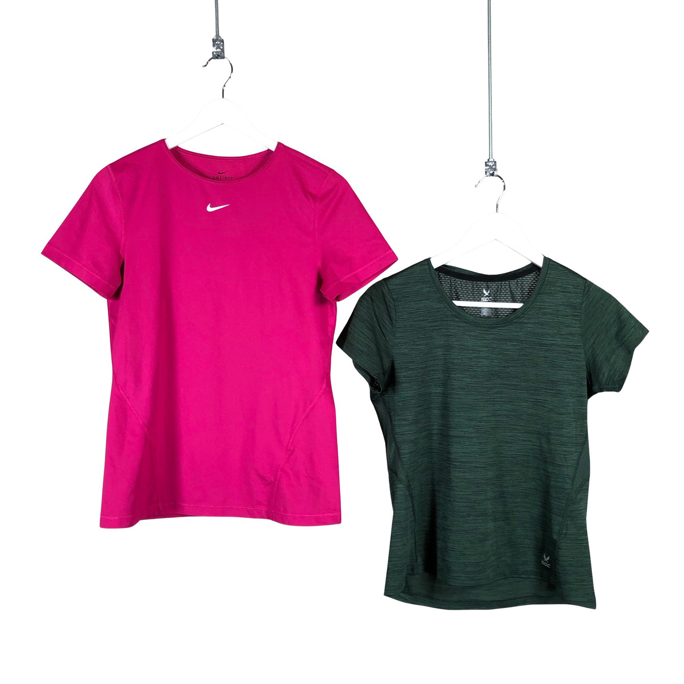 Naisten Nike - Urheilupaita, lyhyet hihat, koko 36 - Pinkki (1)