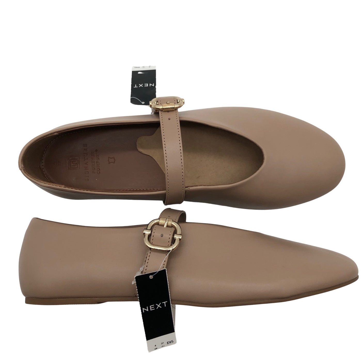 Naisten Next - Ballerinat, koko 37 - Beige (1)