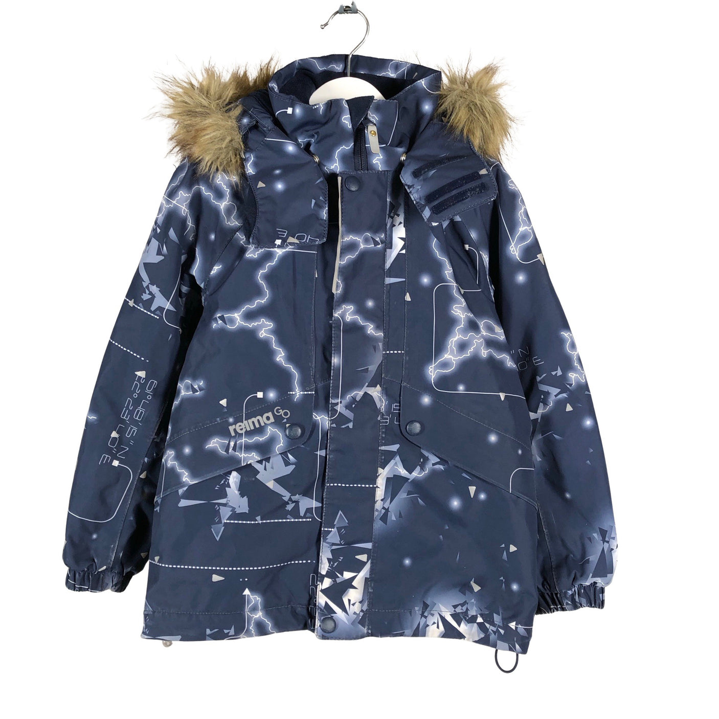 Unisex Reimatec - Toppatakki, koko 110 - 116 - Sininen (1)