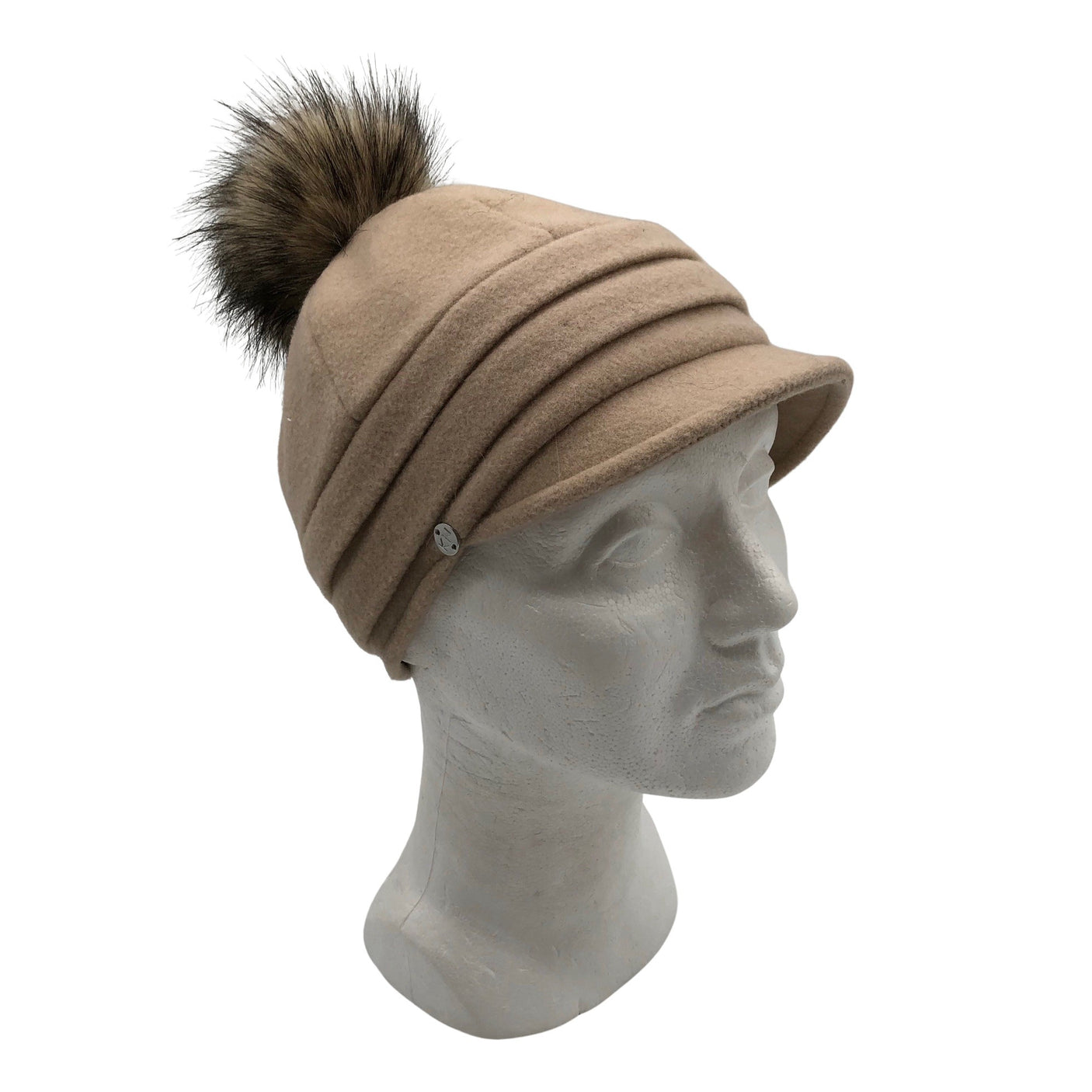 Naisten KN Kati Niemi - Hattu, koko 56 - 58 cm - Beige (1)