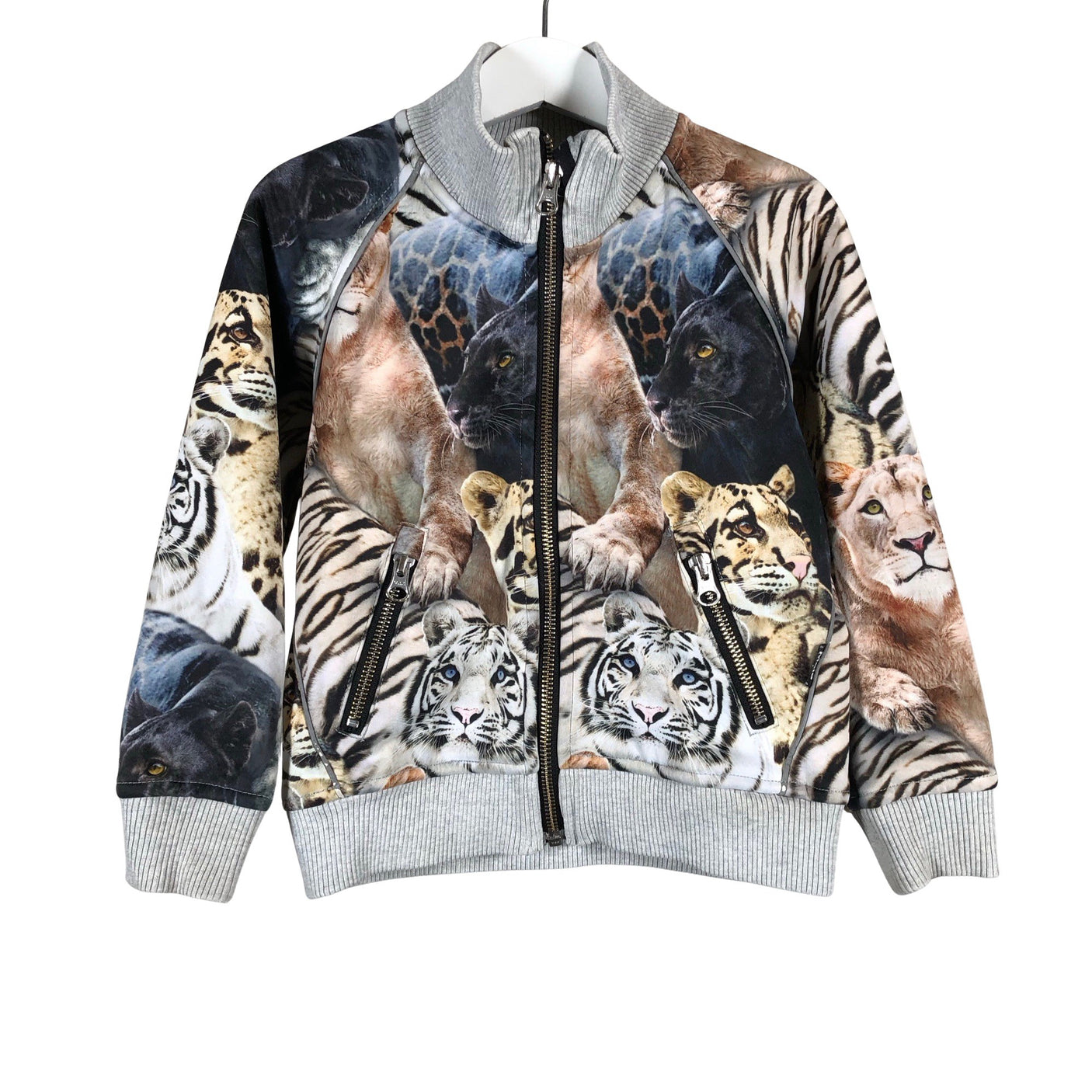 Unisex Molo Kids - Softshell-takki, koko 110 - 116 - Harmaa (1)