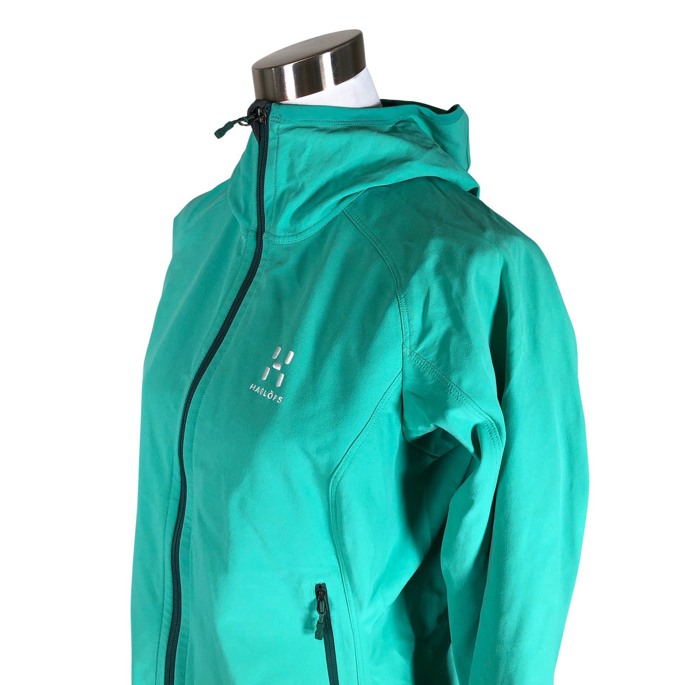 Naisten Haglöfs - Softshell-takki, koko 40 - Turkoosi (3)