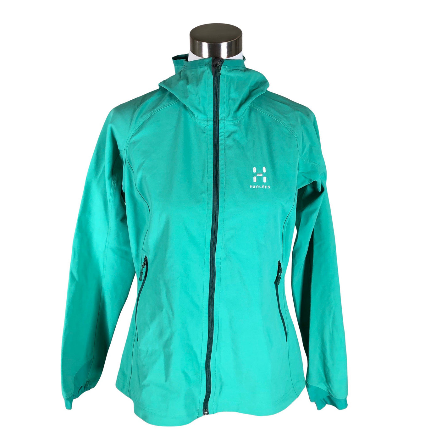 Naisten Haglöfs - Softshell-takki, koko 40 - Turkoosi (1)