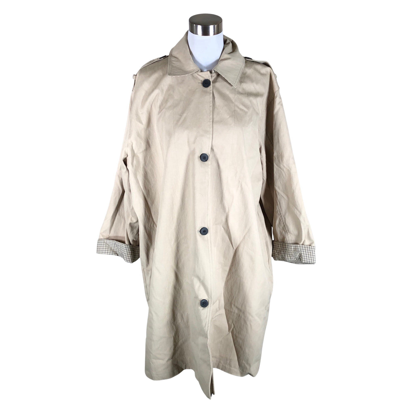 Naisten And Bloom - Trenssitakki, koko 40 - Beige (1)