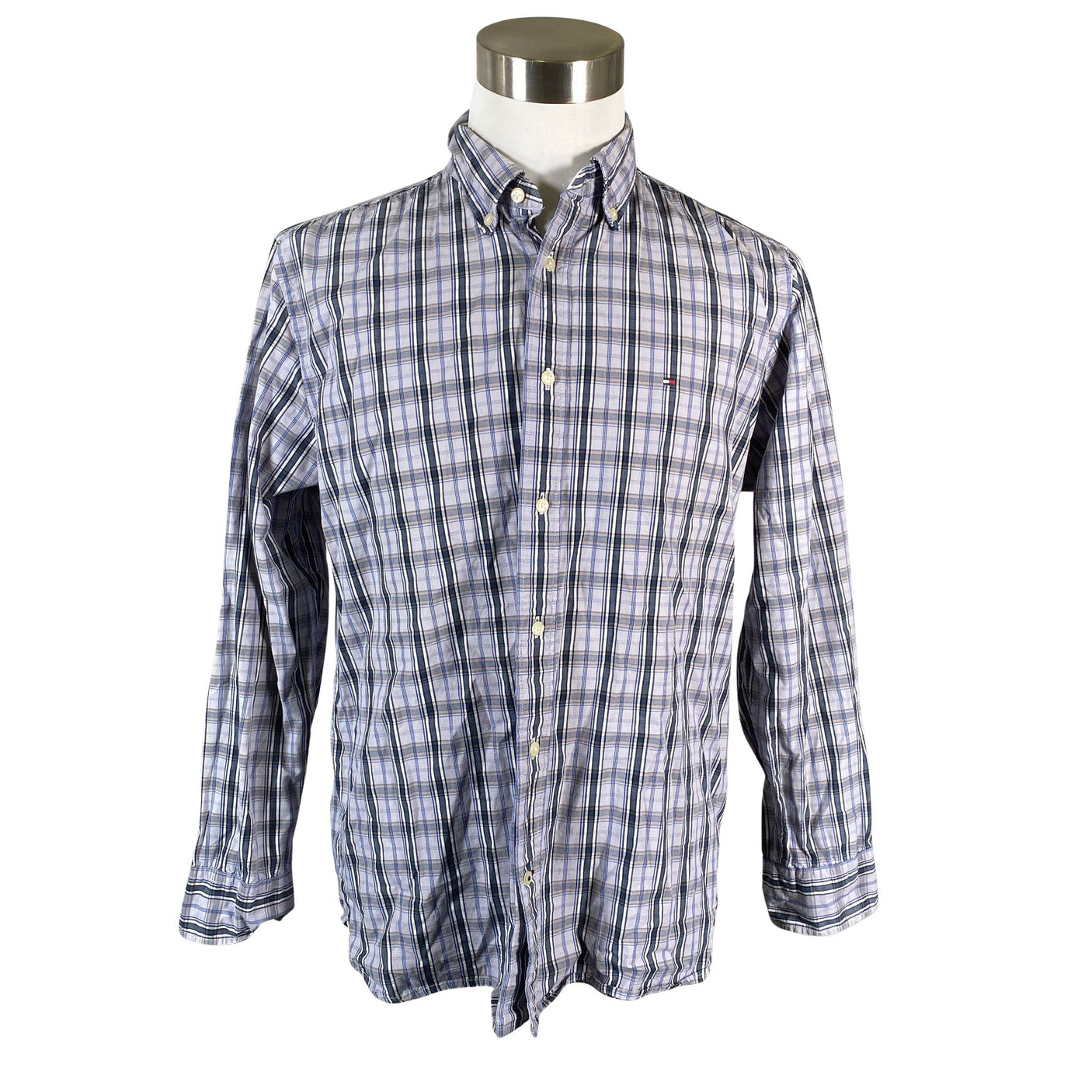 Miesten Tommy Hilfiger - Kauluspaita, koko XL - Vaaleansininen (1)