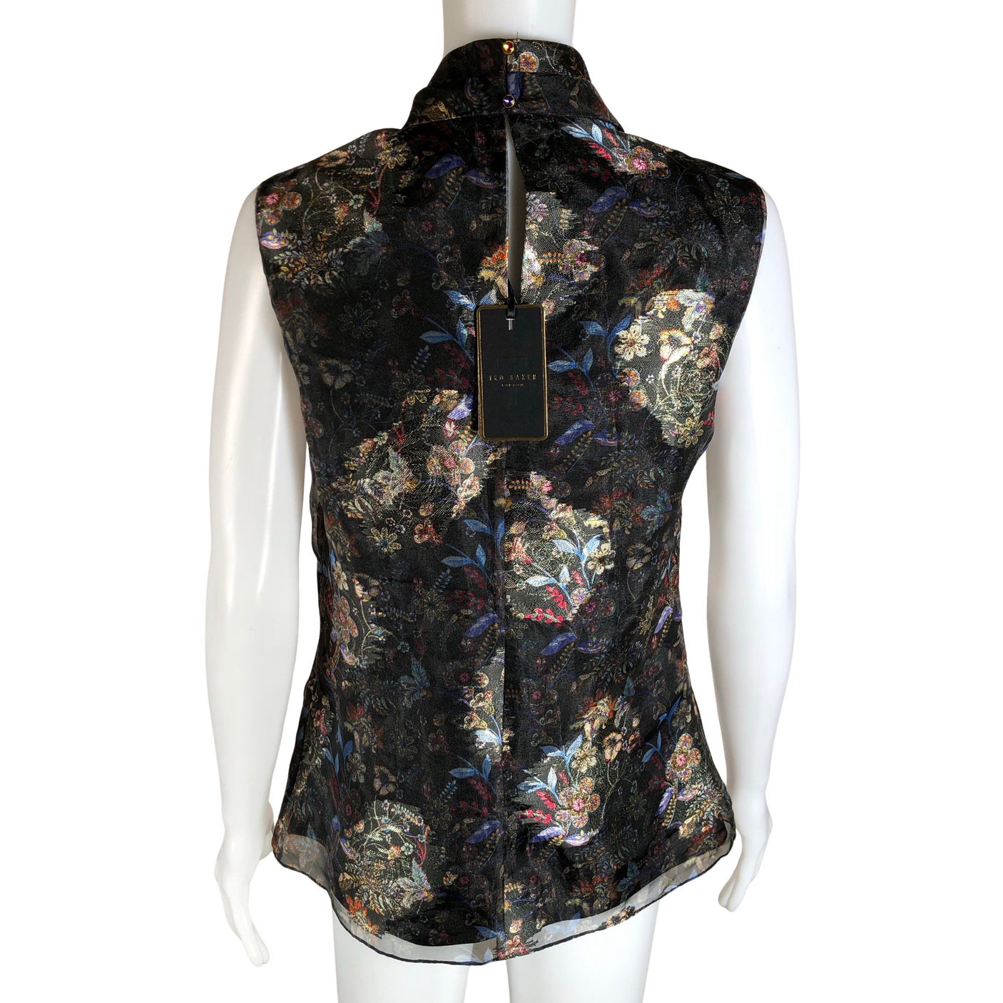 Naisten Ted Baker - Juhlatoppi, koko 38 - Musta (2)