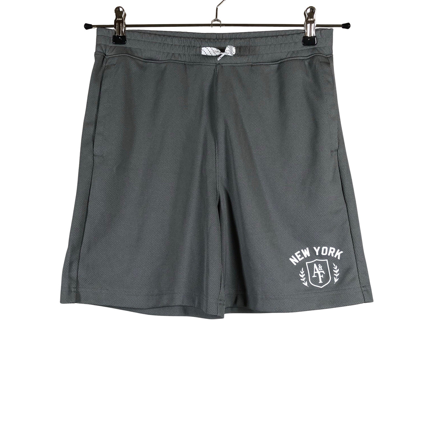 Unisex Abercrombie&Fitch - Urheilushortsit, koko 158 - 164 - Harmaa (1)