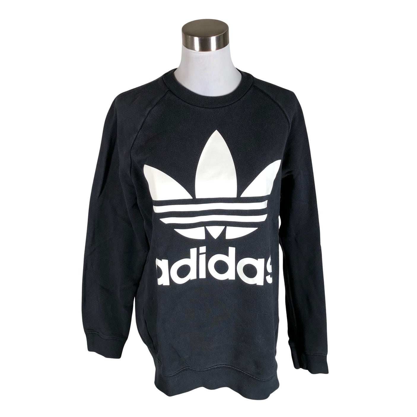 Naisten Adidas - Collegepaita, koko 40 - Musta (1)