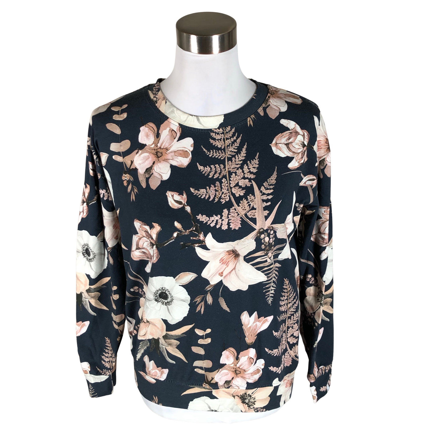 Naisten Nakoa - Collegepaita, koko 38 - Musta (1)