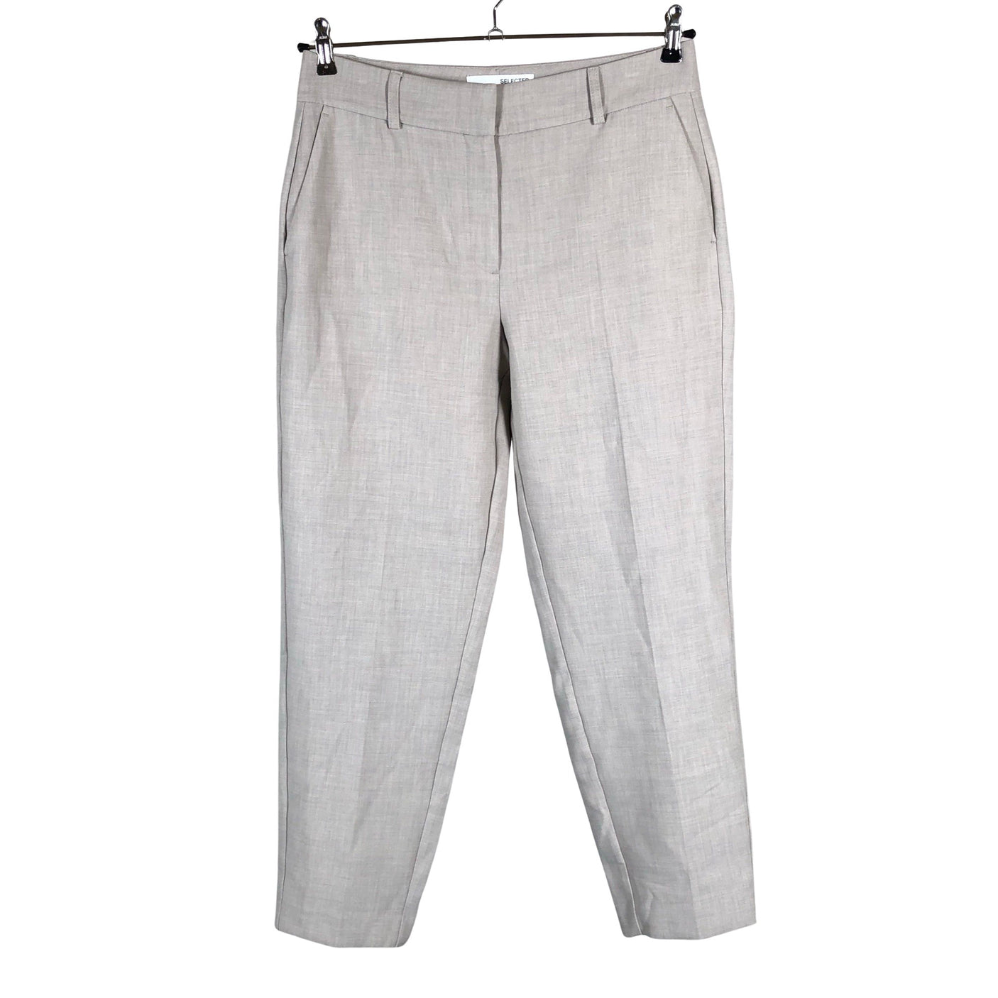 Naisten Selected - Suorat housut, koko 38 - Beige (1)