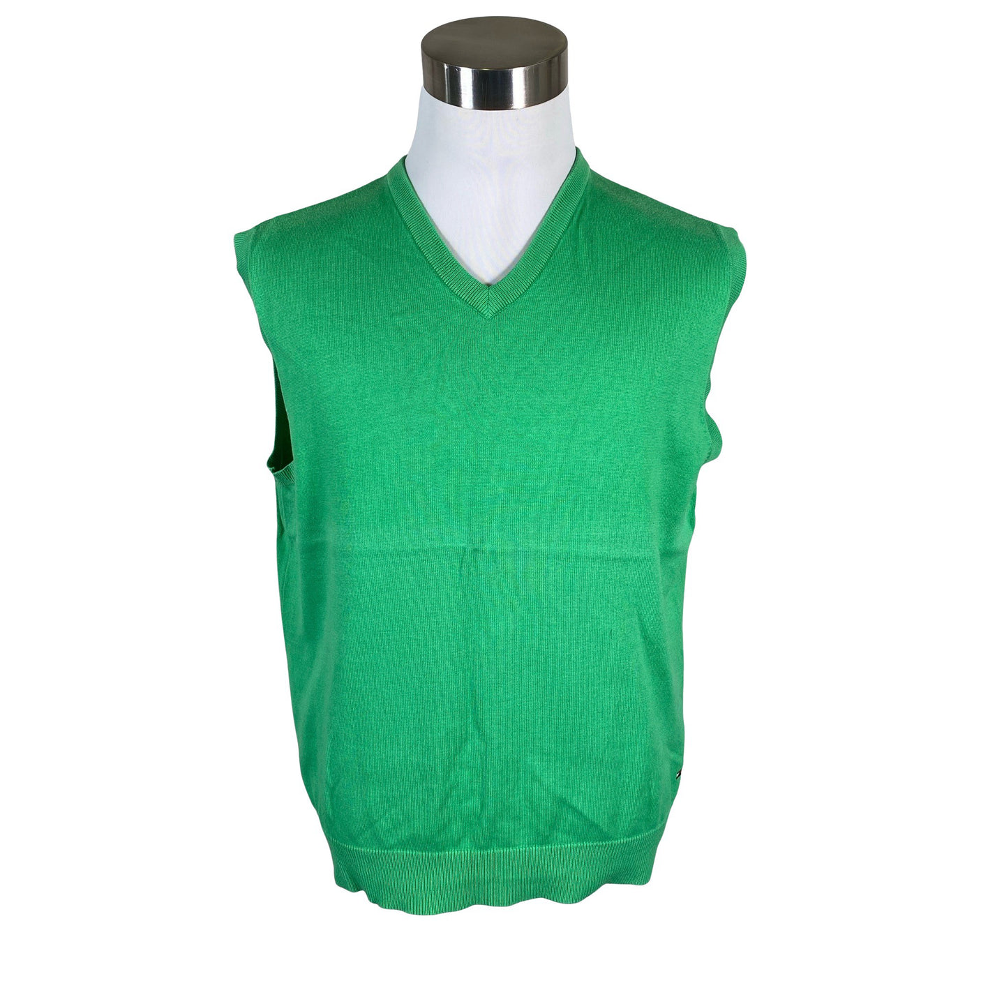 Miesten Tommy Hilfiger - Neuleliivi, koko L - Vihreä (1)