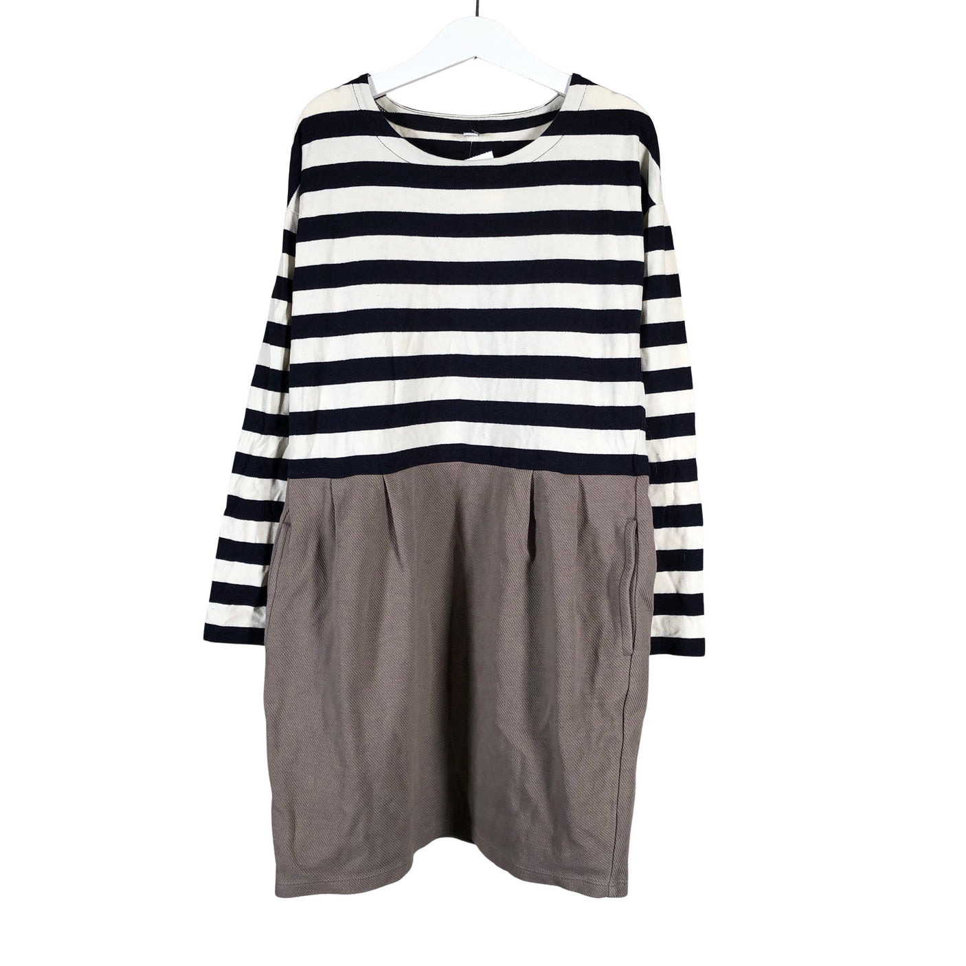 Tyttöjen Uniqlo - Trikoomekko, koko 134 - 140 - Luonnonvalkoinen (1)