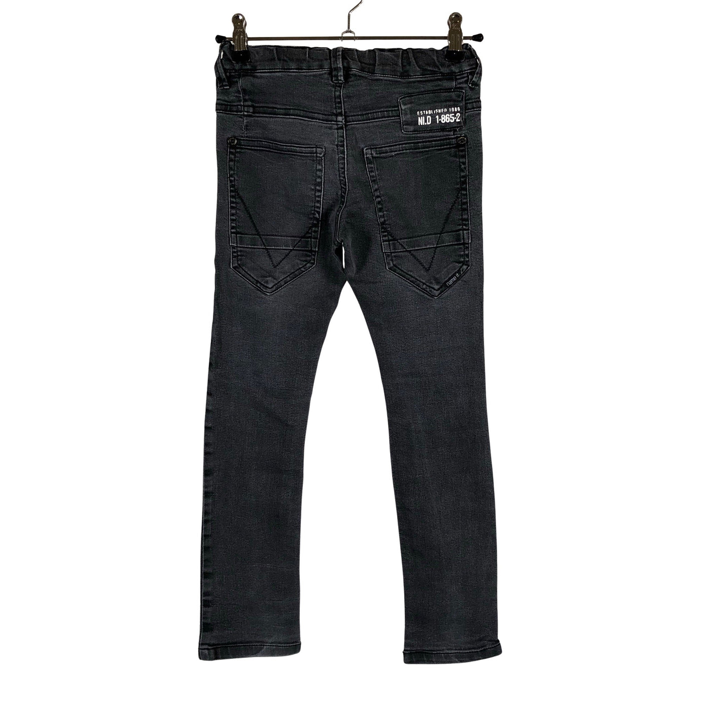 Unisex Name It - Farkut, koko 116 - 122 - Harmaa (2)