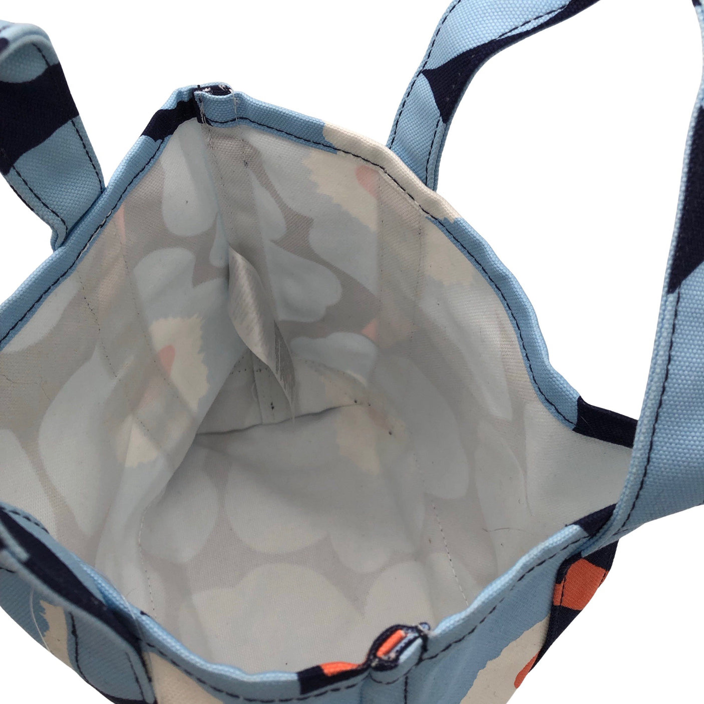 Naisten Marimekko - Käsilaukku, koko Midi - Vaaleansininen (2)