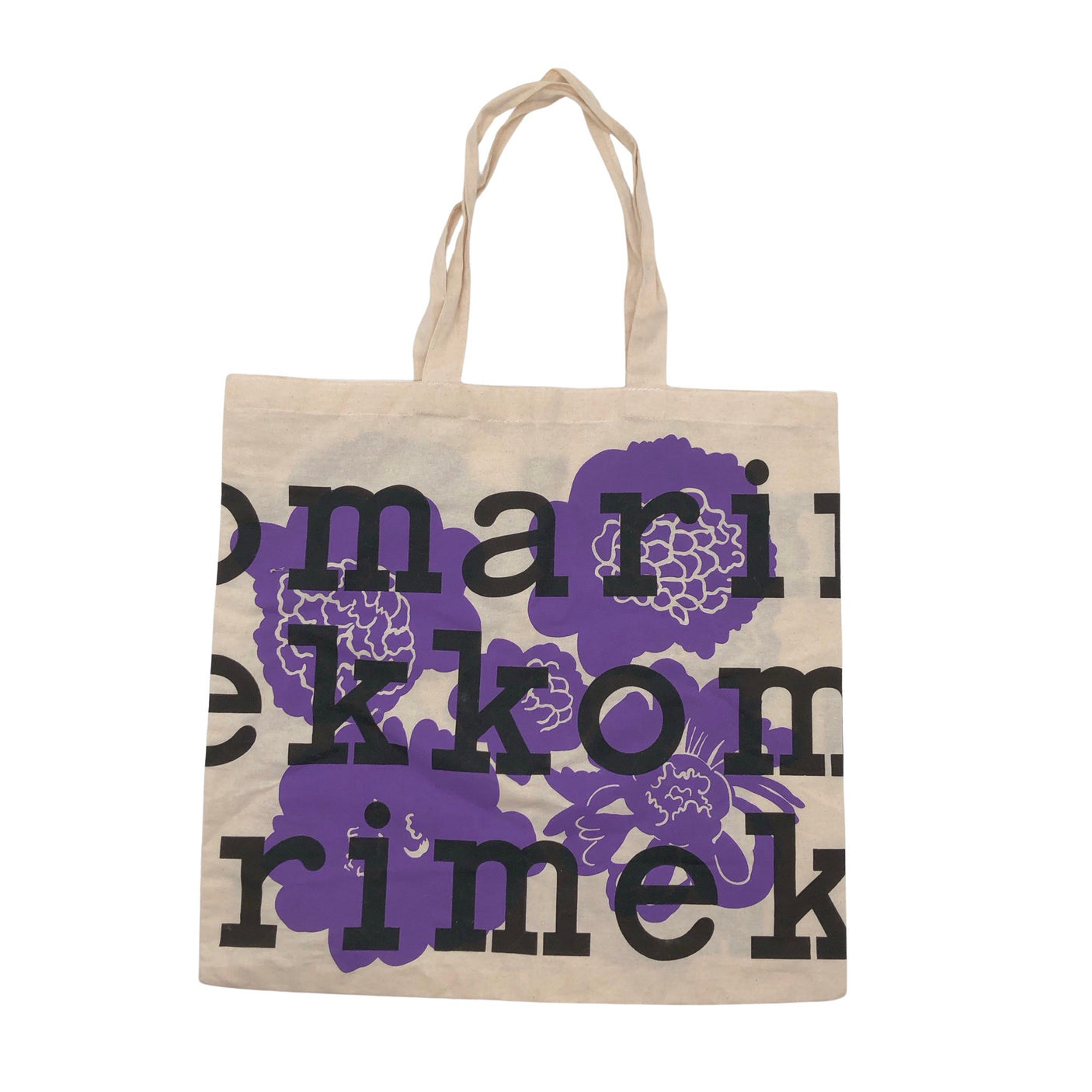 Naisten Marimekko - Ostoskassi, koko Maxi - Beige (1)