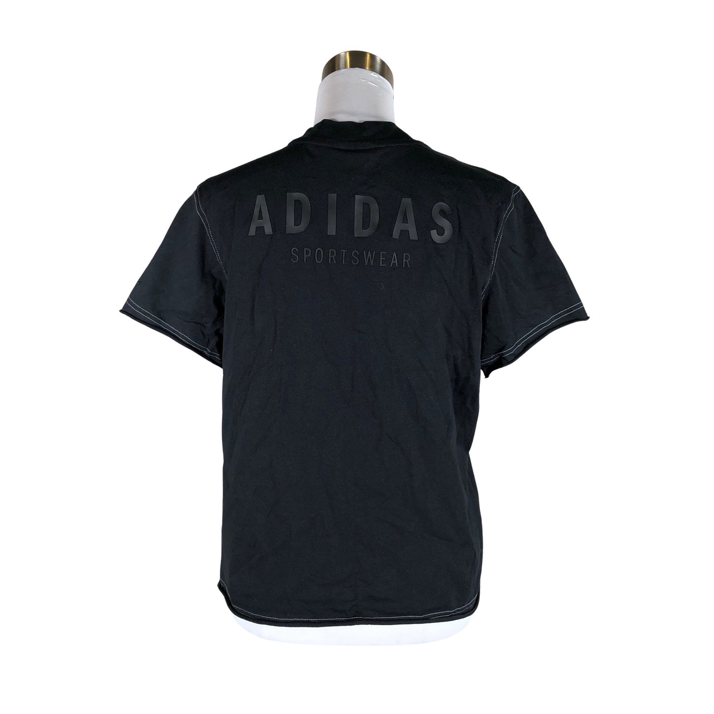 Naisten Adidas - T-paita, koko 36 - Musta (2)