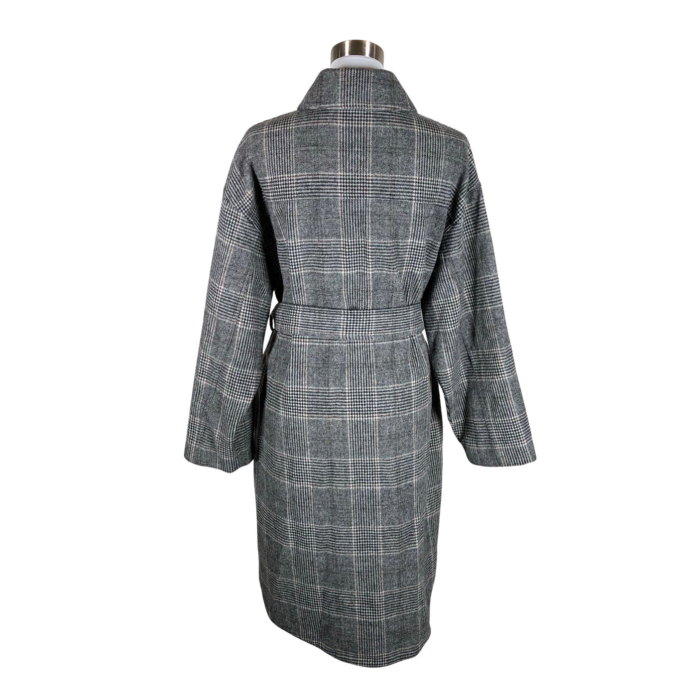 Naisten InWear - Villakangastakki, koko 38 - Harmaa (2)