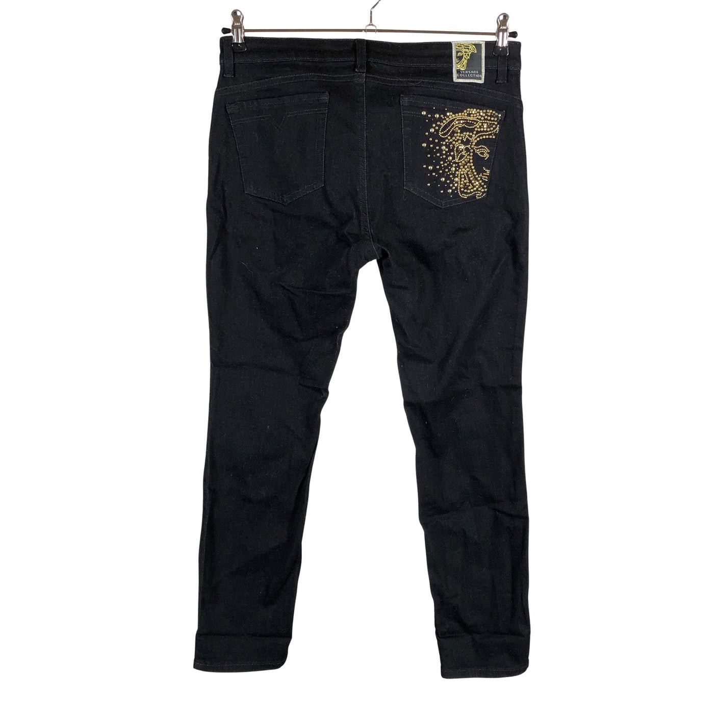 Naisten Versace Collection - Farkut, koko W32 - Musta (2)