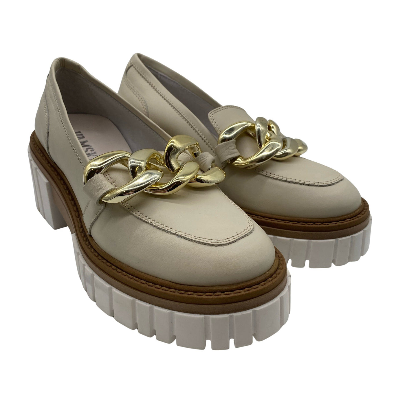 Naisten Vamsko - Loaferit, koko 37 - Beige (2)