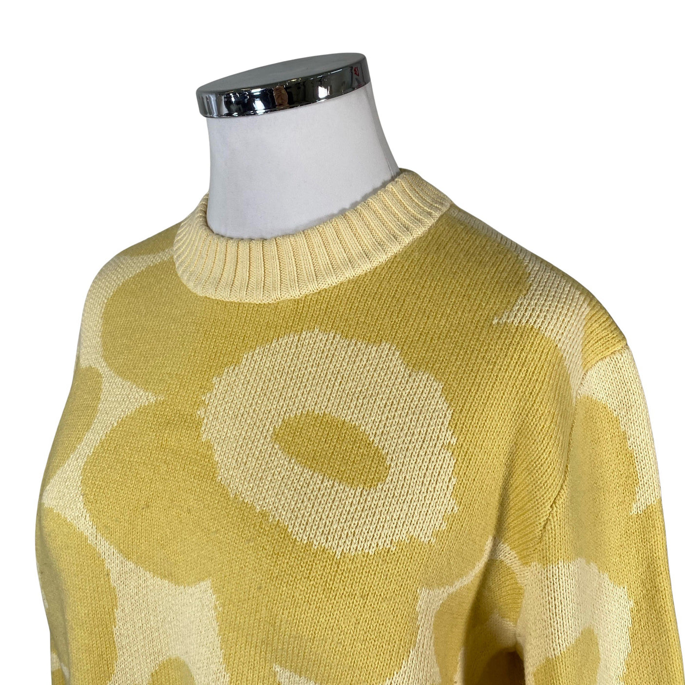 Naisten Marimekko - Neulepaita, koko 42 - Keltainen (3)