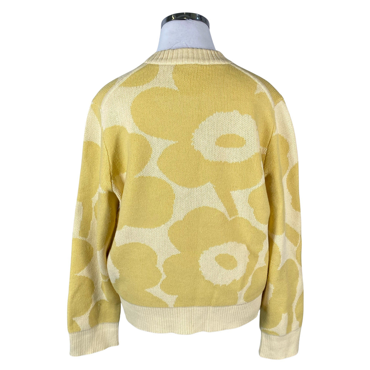 Naisten Marimekko - Neulepaita, koko 42 - Keltainen (2)