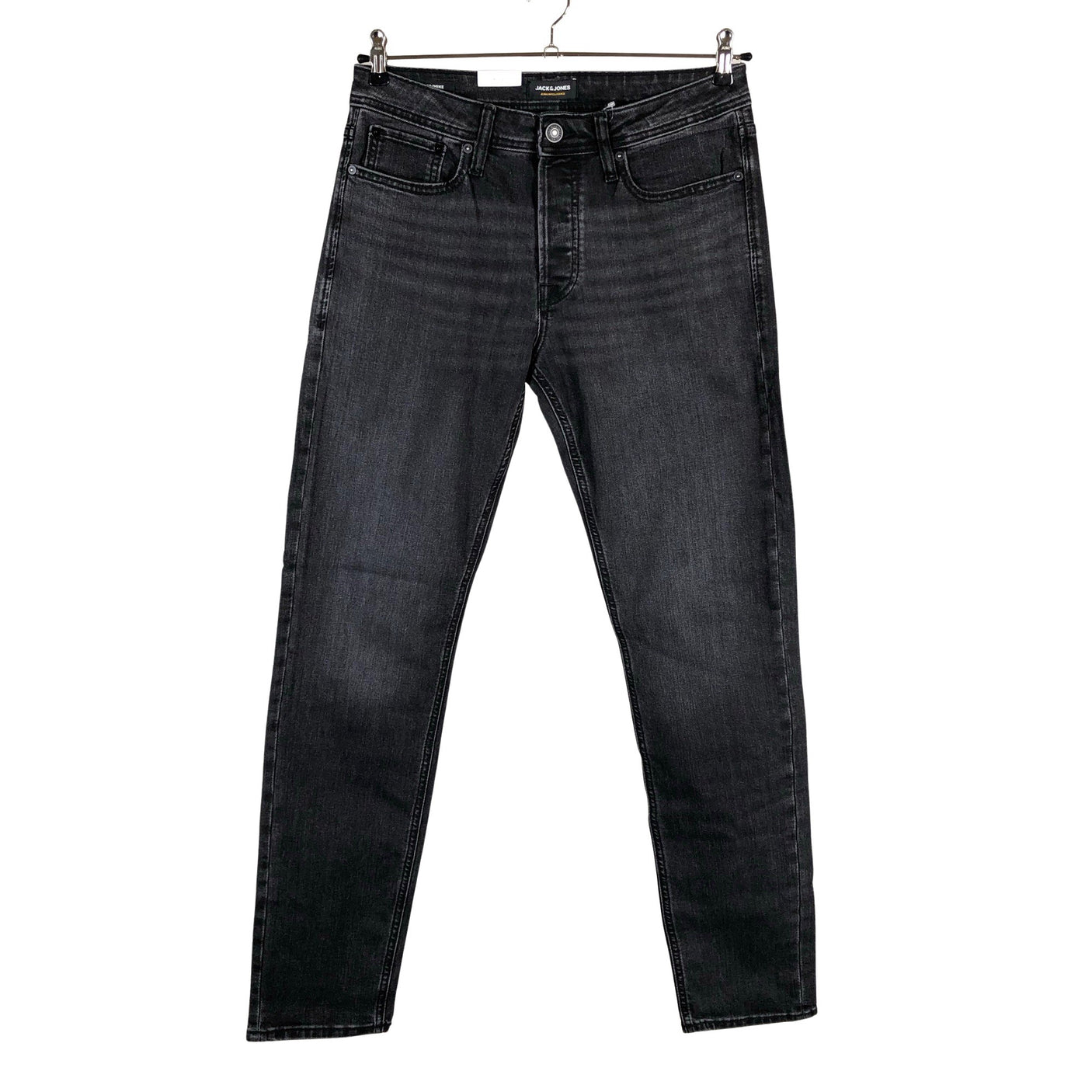 Miesten Jack & Jones - Farkut, koko W30 - Harmaa (1)