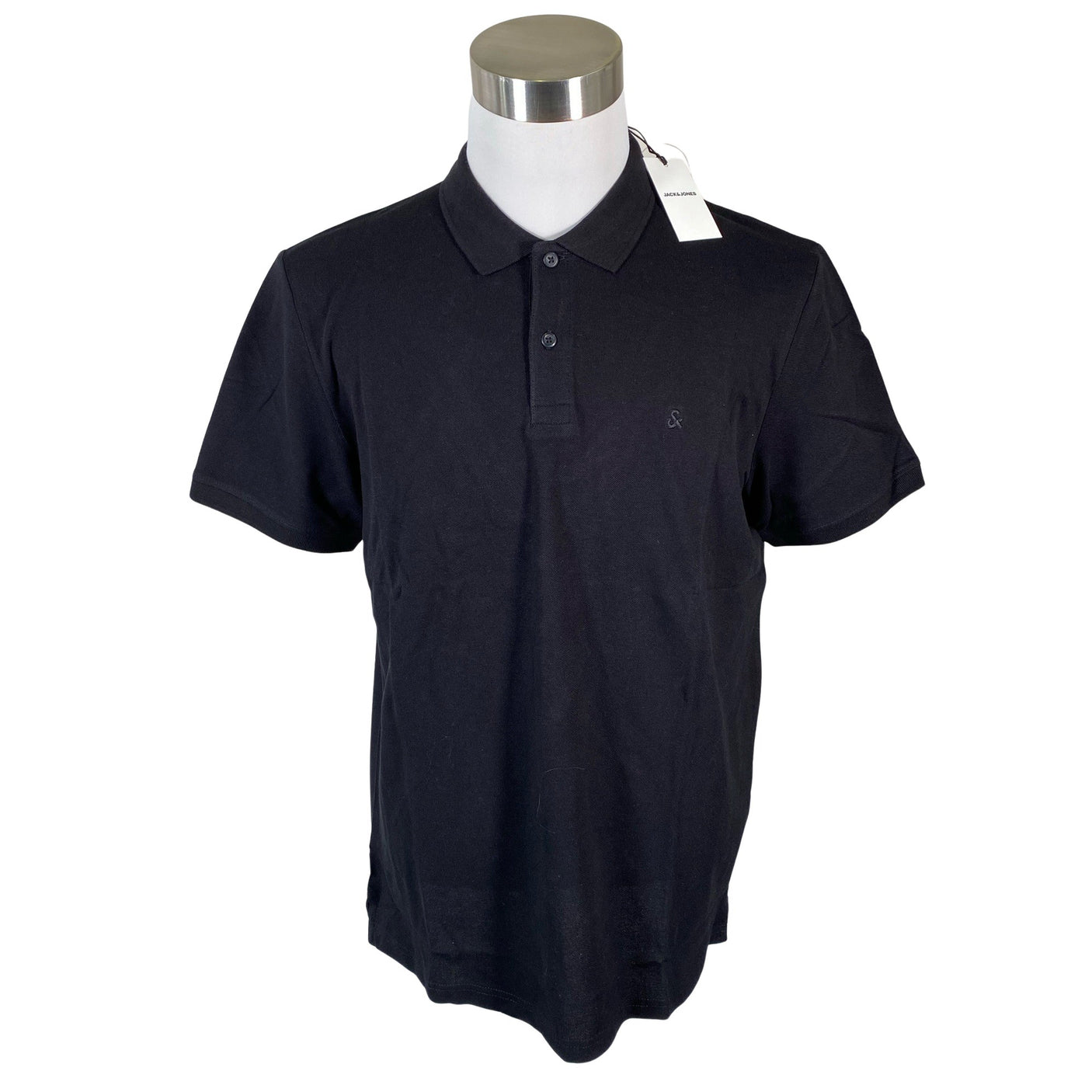 Miesten Jack & Jones - Pikeepaita, koko XL - Musta (1)
