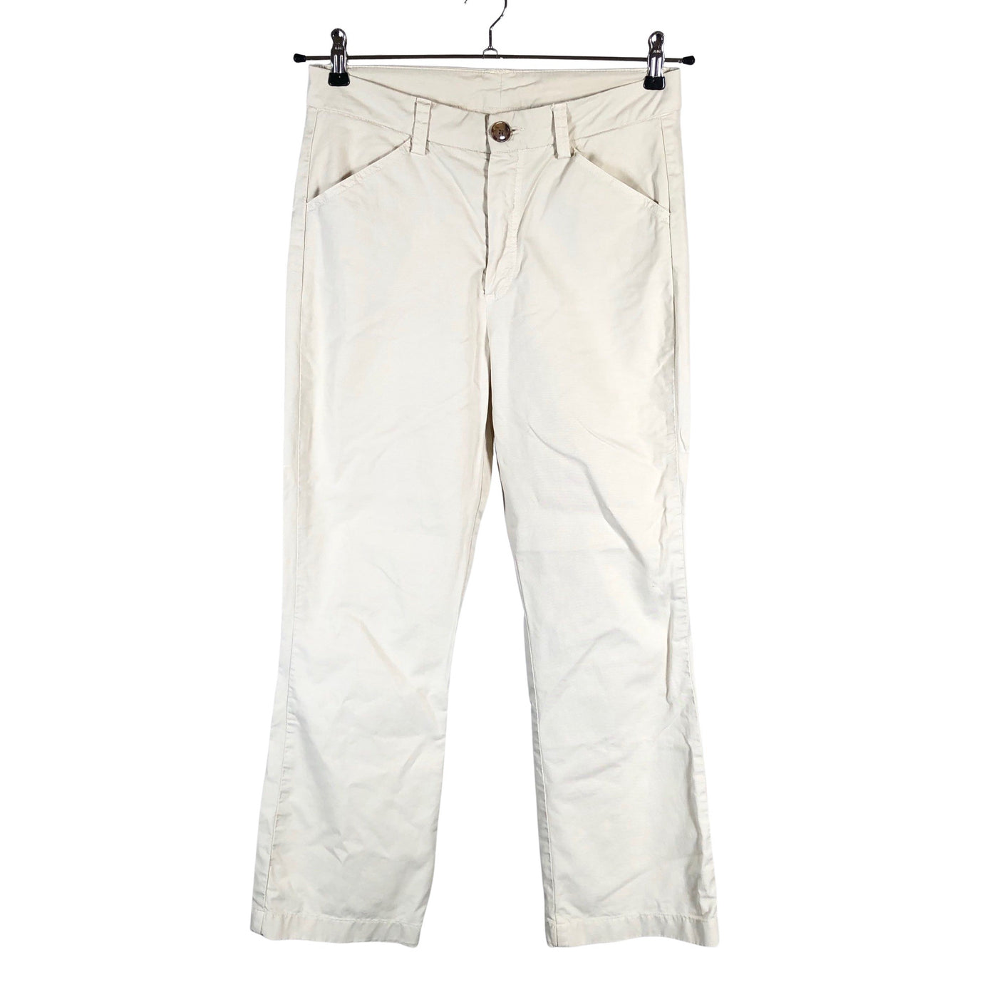 Naisten Massimo Dutti - Kangashousut, koko 36 - Beige (1)